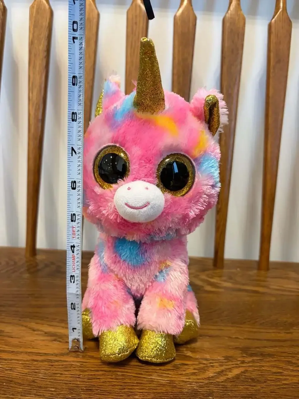 Ty Fantasias Unicorn Beanie Boo 10 Inch Plush